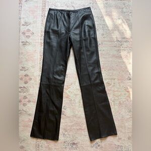 Vintage Wilsons’s Leather highrise, boot cut leather pants EXCELLENT CONDITION!